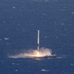 SpaceX: Landung der ersten Stufe von CRS-8