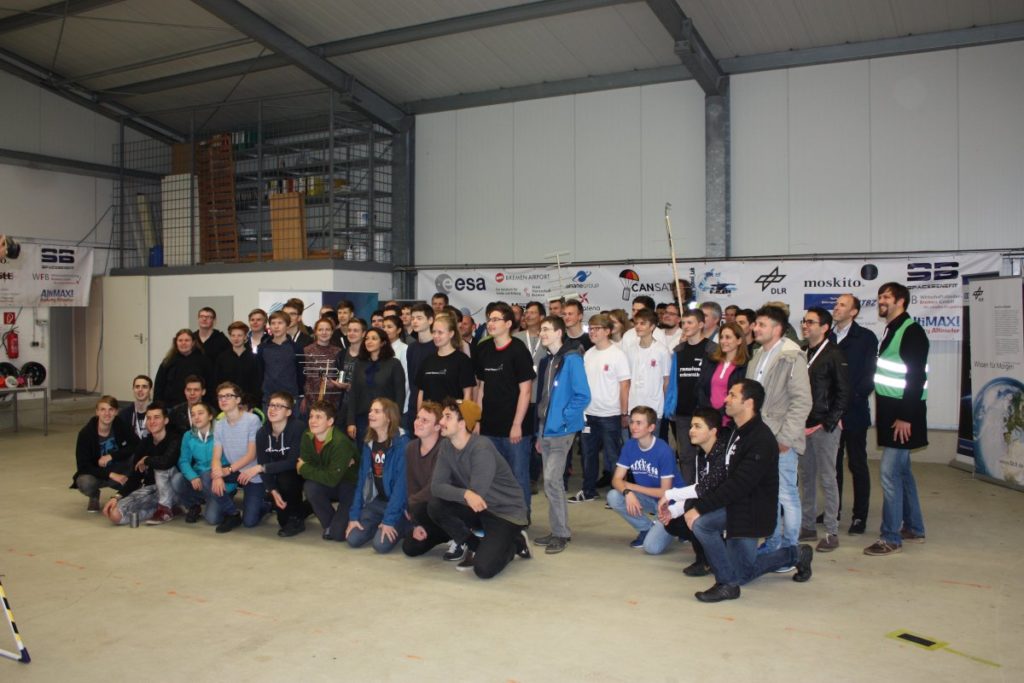 CanSat Deutschland 2017: Gruppenbild